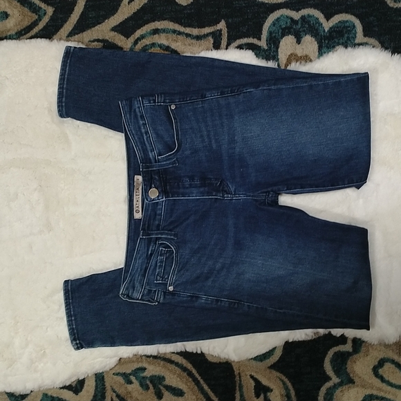 Athleta sculptek dark wash stretch skinny jeans sz 0 - Picture 2 of 10